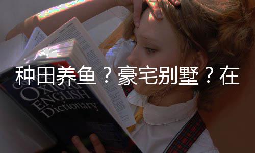 养鱼一座种田宅别在蜀打造的仙豪个性境传府墅说中十足