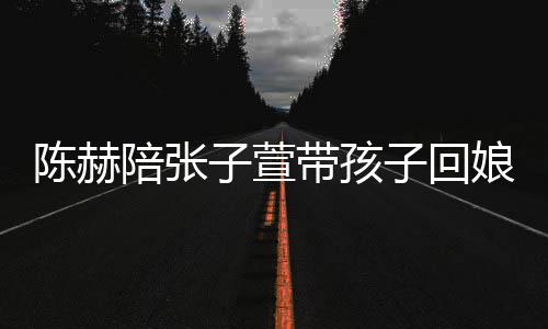 陪张演宠子萱子回带孩头杀娘家溺摸陈赫 上